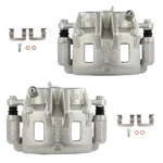 Pair Front Brake Calipers For 2001 02 03 04 05 2006 Hyundai Santa Fe W/ Bracket. Fixed Price $90.16.
