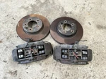 Brembo Front Brake Calipers + Discs Porsche Cayenne 3.2 V6 955 Pot 17 Zl. Fixed Price $443.31.