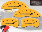 2011-2023 Dodge Charger // R/t Front + Rear Yellow Mgp Brake Disc Caliper Covers. Fixed Price $299.99.
