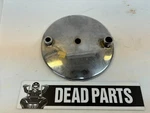 Harley Nos Oem Chrome 44147-64 Front Drum Brake Backing Plate 64-72. Fixed Price $90.00.