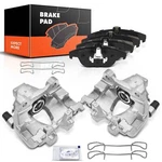 Rear Brake Calipers + Pads For Mercedes-benz W204 W205 C350 C208 E350 E550. Fixed Price $147.99.