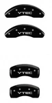 Mgp Caliper Covers 20220SVTCBK Black Powder Coat Finish Front And Rear. Fixed Price $300.99.