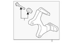 Genuine Ford Caliper Support JL3Z-2B511-B. Fixed Price $129.81.
