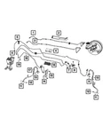 Genuine Mopar Brake & Fuel Line Shield 68306102AB. Fixed Price $9.21.