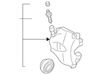 Genuine Volkswagen Disc Brake Caliper 8V0-615-124-D. Fixed Price $354.58.