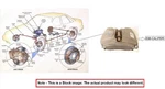 Right Rear Caliper Oem 03-08 Dodge RAM2500 05104758AA. Fixed Price $90.00.