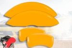 2004-2009 Toyota Mark X Front + Rear Yellow Mgp Brake Disc Caliper Covers 4P Set. Fixed Price $249.99.