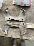 1970-72 Chevelle Monte Nova Front Disc Brake Caliper Brackets 5470661 5470660 Gm. Fixed Price $149.00.