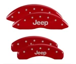 Mgp Caliper Covers 42020SJEPRD Jeep Script Logo - Red Powder Coat Set Of. Fixed Price $299.99.