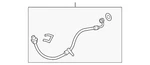 Genuine Honda Brake Hydraulic Hose 01466-TLA-A01. Fixed Price $33.76.