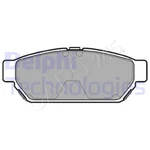 Delphi Disc Brake Pad Set For Mitsubishi Proton Carisma Saloon Mirage MB928314. Fixed Price $19.92.