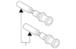 Genuine Volkswagen Caliper Pin 1J0-615-219. Fixed Price $42.46.