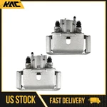 2X Zinc Plated Rear Brake Caliper And Bracket For 2011-2018 Ram 1500 18B4836. Fixed Price $82.99.