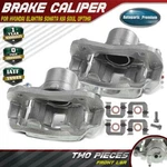 Pair Front Brake Calipers W/ Bracket For Hyundai Elantra Sonata Kia Soul Optima. Fixed Price $97.18.