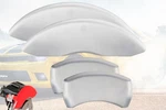 2024-2026 Ford Mustang Gt Front + Rear White Mgp Brake Disc Caliper Covers 4PC. Fixed Price $224.99.