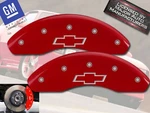 1980-1990 Chevy Caprice Front Red Mgp Brake Disc Caliper Covers W/ Bowtie. Fixed Price $199.99.