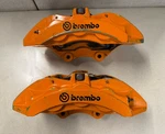 *read* Dodge Charger Challenger Srt 6-PISTON Brembo Front Brake Caliper Set. Fixed Price $700.00.