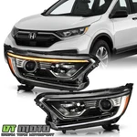 For 2017-2021 Honda Crv Lx Exl Halogen Led Drl Projector Headlights Headlamps. Fixed Price $198.99.