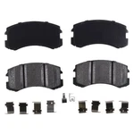 For Mitsubishi Lancer 02-07 Id Select OEF3 Semi-metallic Front Disc Brake Pads. Fixed Price $35.98.