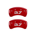 Mgp Caliper Covers 10198SM37RD Mustang FRONT/3.7 Rear Red Powder Coat Set Of 4. Fixed Price $299.99.