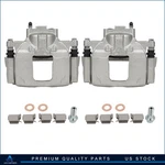 2X Front Brake Calipers With Bracket Pair For 2008-2016 Dodge Grand Caravan. Fixed Price $90.28.