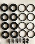 Disc Brake Caliper Repair Kit Rear Centric Number 143.37010. Fixed Price $27.46.