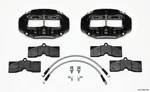Wilwood 140-11857-BK D8-6 Front Replacement Brake Kit, 6-PISTON (black). Fixed Price $948.53.