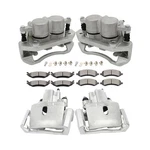 Front & Rear Brake Calipers And Ceramic Pads For Dodge 1500 2009 2010. Fixed Price $230.44.