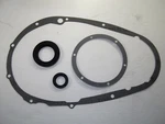 Triumph T120 TR6 4 Speed Clutch Sprocket Seal Leak Set Primary & Window Gasket. Fixed Price $29.99.