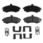 For Hyundai Elantra 02-05 Id Select OEF3 Semi-metallic Front Disc Brake Pads. Fixed Price $44.21.