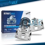 Pair Rear Brake Calipers W/ Brackets For Volkswagen Routan Dodge Grand Caravan. Fixed Price $142.20.