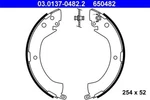Ate Brake Shoe Set For Mitsubishi L 200 400 MN102637. Fixed Price $55.78.