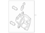 Genuine Mercedes-benz Fixed Caliper 218-421-49-98. Fixed Price $1089.80.