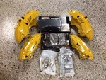 New Cadillac Cts-v 6 Piston Yellow Brembo Calipers Front & Rear W/pads Pins ZL1. Fixed Price $1949.99.