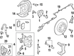 Genuine Volkswagen Caliper 5WA-615-424-B-SQ5. Fixed Price $389.01.