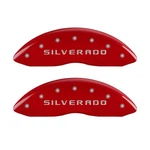 Front Set Mgp Disc Brake Caliper Cover For Chevy Silverado 1500 2007-2013. Fixed Price $199.99.