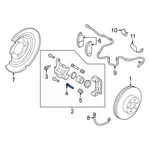 For Nissan Altima 2007-2025 44139JA00A Front Lower Disc Brake Caliper Pin. Fixed Price $18.82.