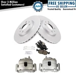 Front Brake Calipers Ceramic Pads & Rotors Fits 2012-2017 Fiat 500. Fixed Price $219.85.