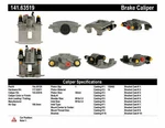 Centric 141.63519 Disc Brake Caliper-premium Semi-loaded Rear Left Reman. Fixed Price $49.99.