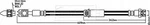 Front Left Or Right Brake Hose Fits Vw Beetle Golf Van Jetta Passat. Fixed Price $35.91.