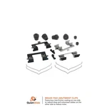 Carlson 13545Q Disc Brake Hardware Kit For 09-18 Nissan Maxima. Fixed Price $22.99.