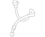 Genuine Honda 2017-2023 Cr-v Brake Hose 01464-TLA-A00. Fixed Price $44.28.