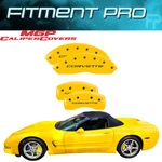 Mgp 13007SCV5YL Set Of Yellow Caliper Covers For 97-2004 Chevrolet Corvette C5. Fixed Price $299.99.