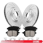 Front Drilled Disc Rotors Ceramic Brake Pads Kit For Nissan Altima Maxima Murano. Fixed Price $113.99.