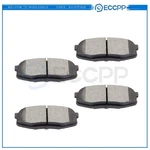 Rear Metallic Brake Pads For Toyota Tundra 07-19 Sequoia 08-19 Lexus LX570 13-17. Fixed Price $25.21.