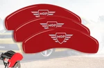 2018-2023 Polaris Slingshot Front + Rear Red "mgp" Brake Disc Caliper Covers. Fixed Price $224.99.