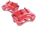 Power Stop Front Pair Of Red Powder Coated Calipers S2682A. Fixed Price $220.00.