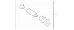 Genuine Mercedes-benz Parts Kit Pilot Bushing 000-420-00-76-64. Fixed Price $19.80.