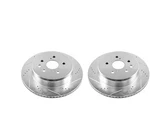 Rear Power Stop Brake Rotor Set Fits Lexus IS350 2014-2020 Sedan 96RGVT. Fixed Price $193.82.