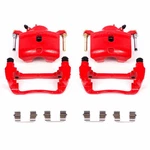 Power Stop Brake Calipers For Honda Fit 2013 2014 Front Red W/brackets Pair. Fixed Price $349.73.